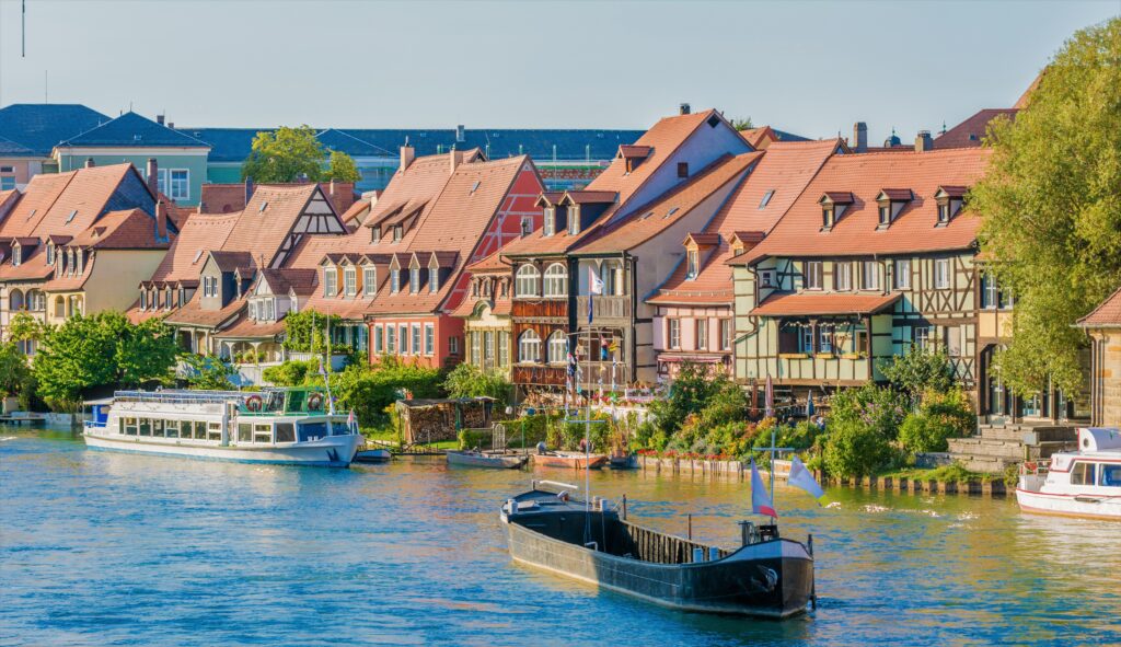 Bamberg, Regnitz und Klein Venedig