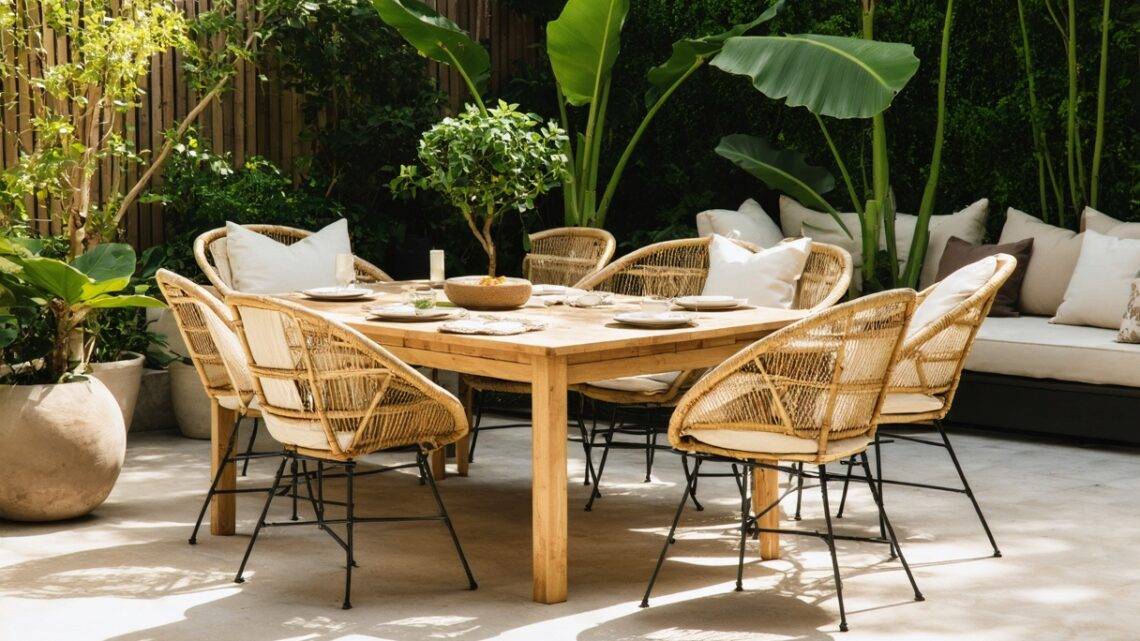 Terrassenstühle richtig auswählen: So wird dein Außenbereich zum Wohlfühlparadies