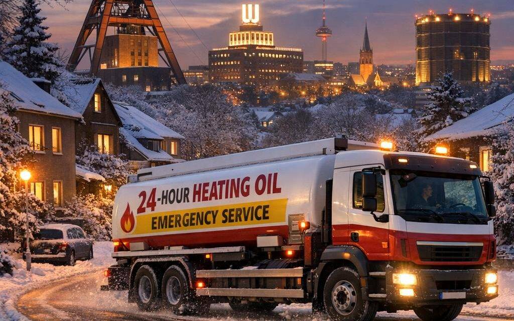 Heizöl-Notdienst rund um die Uhr: So sind Duisburg, Essen & Co. im Winter bestens versorgt